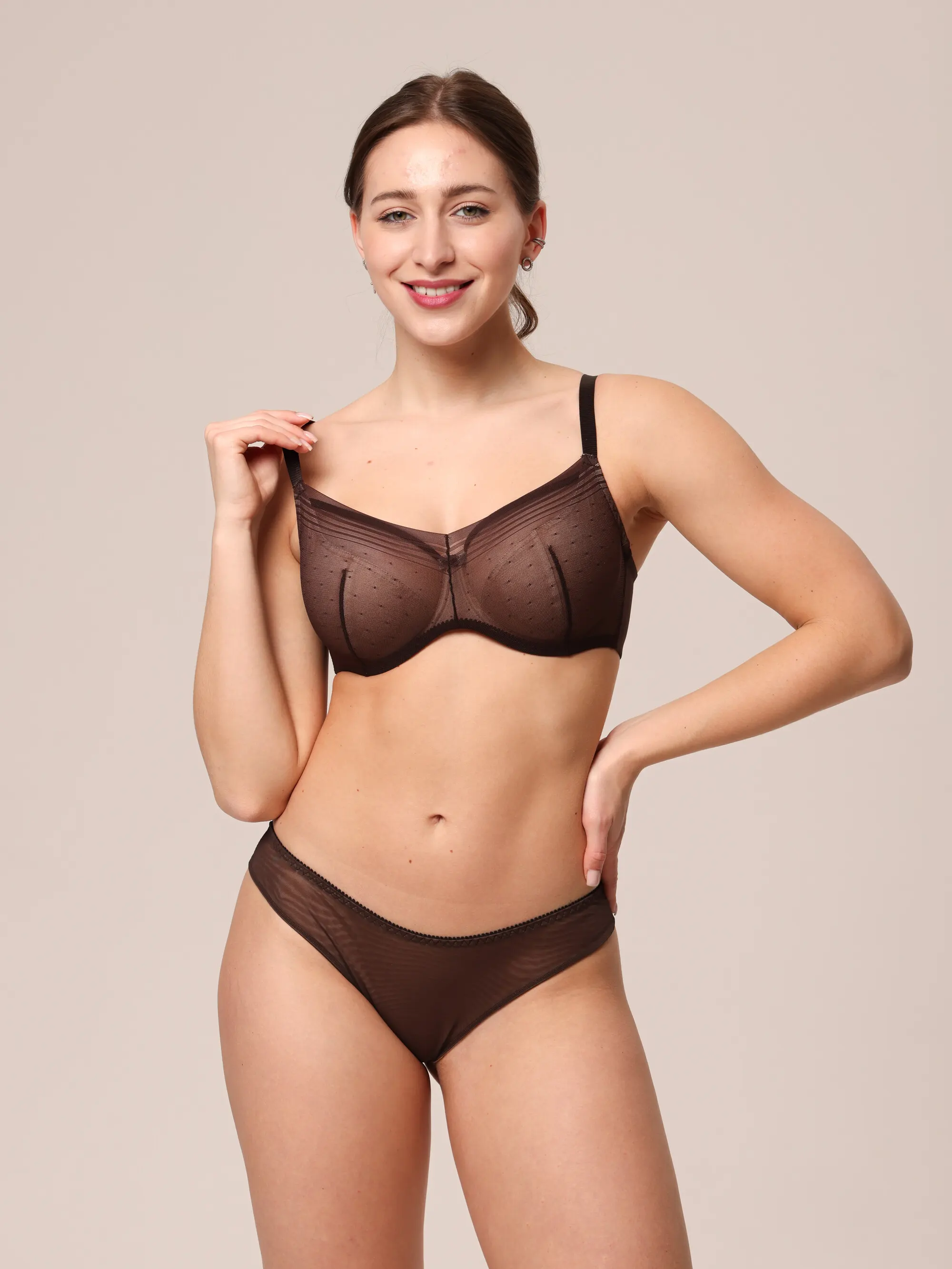 Бюстгальтер chocolate 541570 ZeBra