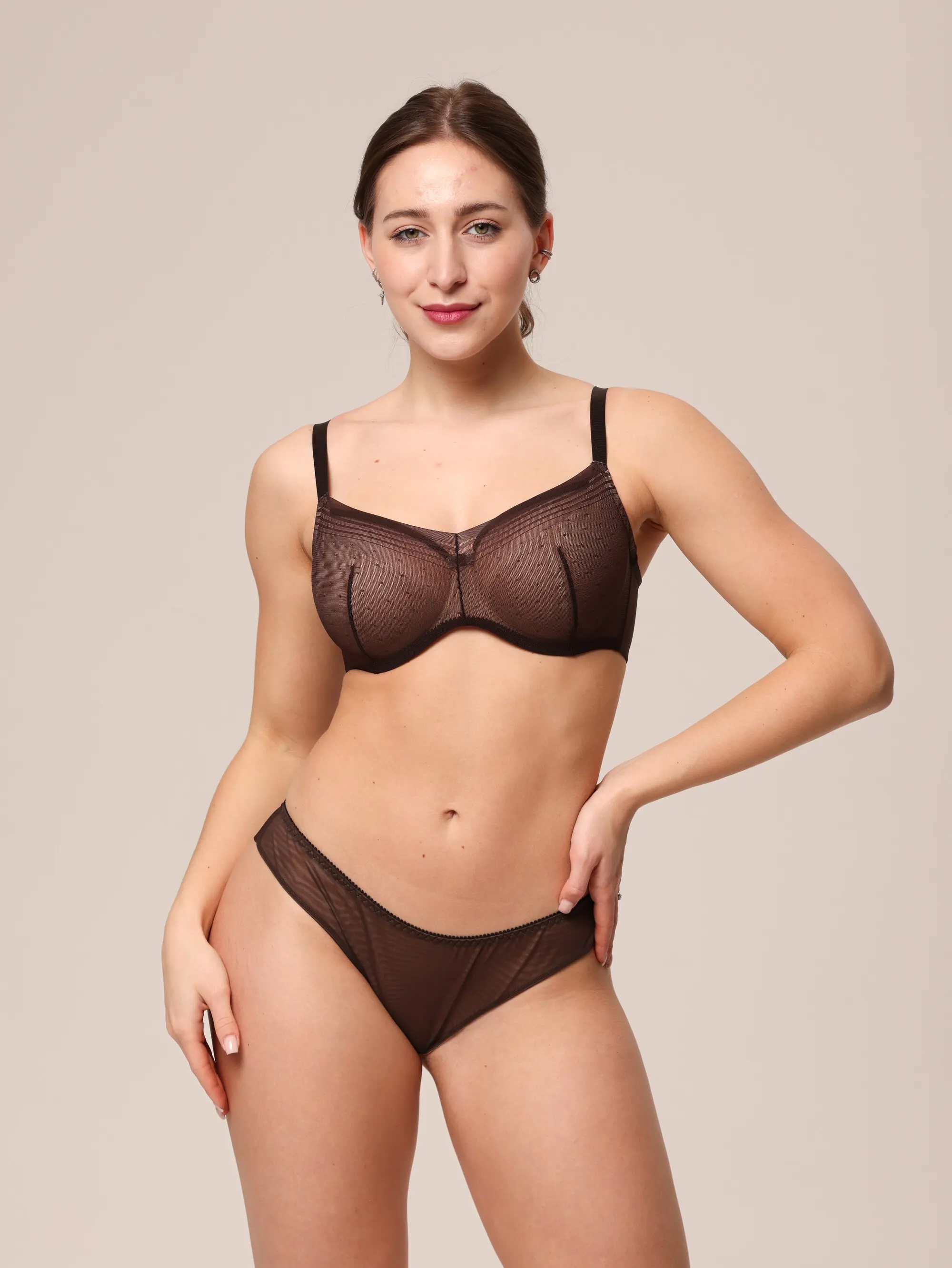 Бюстгальтер chocolate 541570 ZeBra