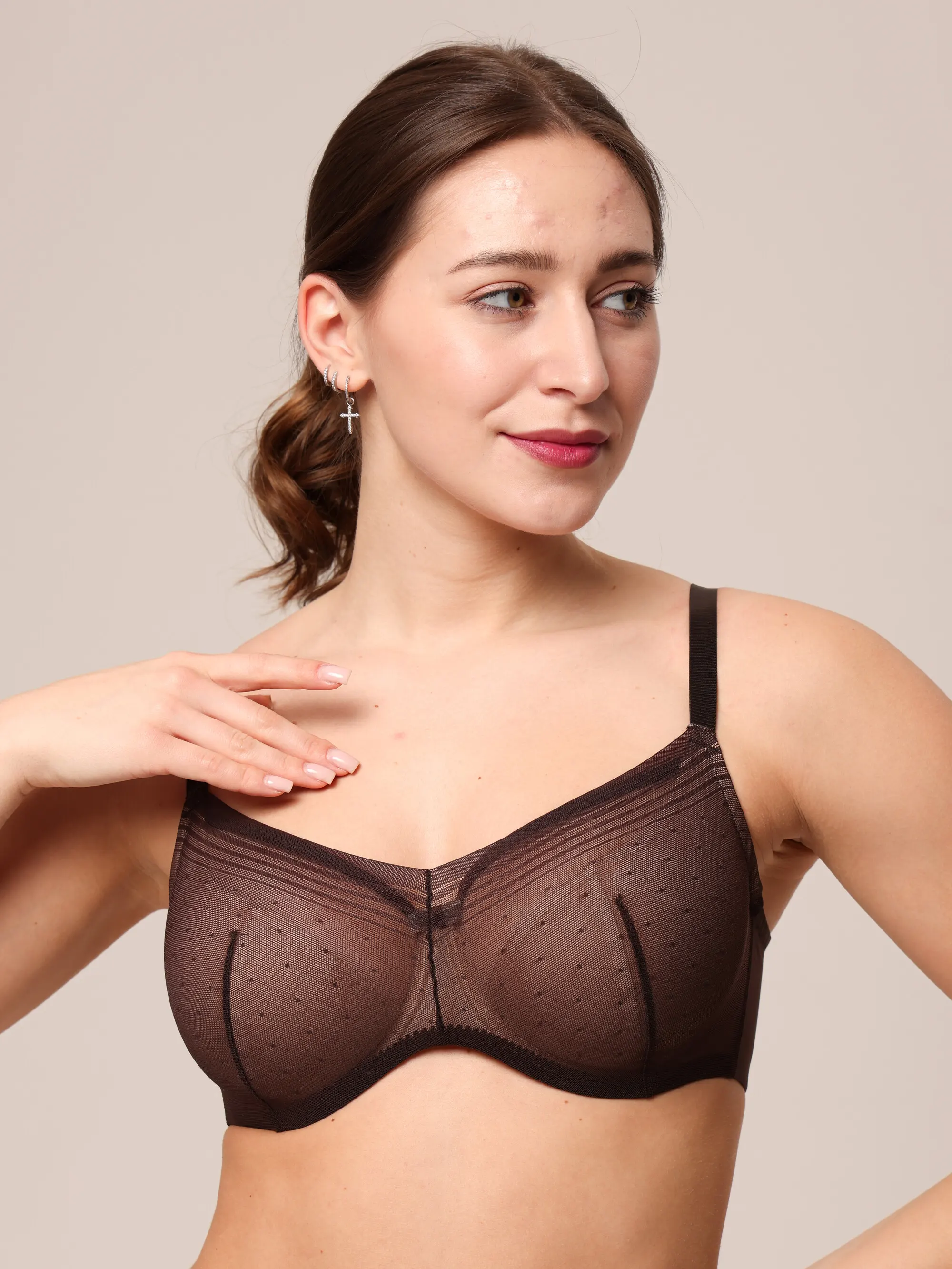 Бюстгальтер chocolate 541570 ZeBra