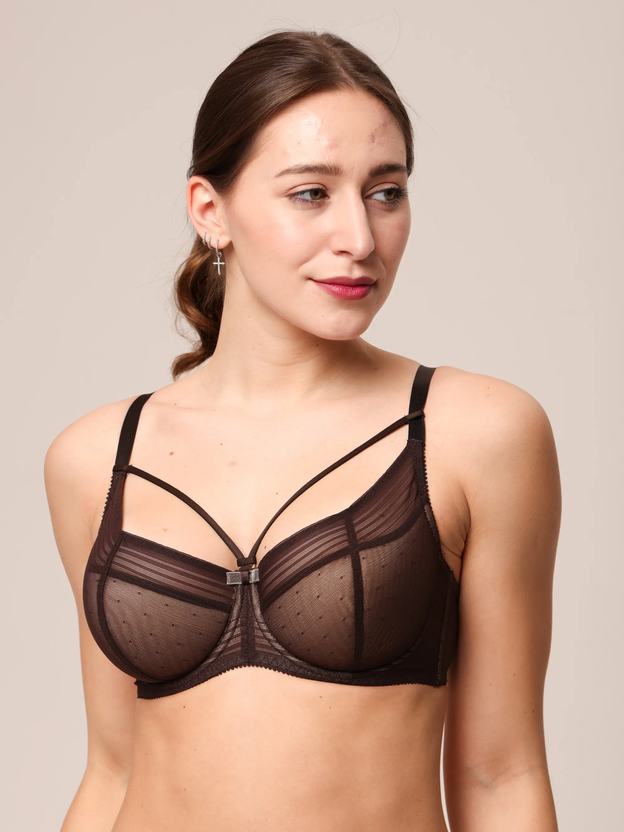 Бюстгальтер chocolate 542570 ZeBra