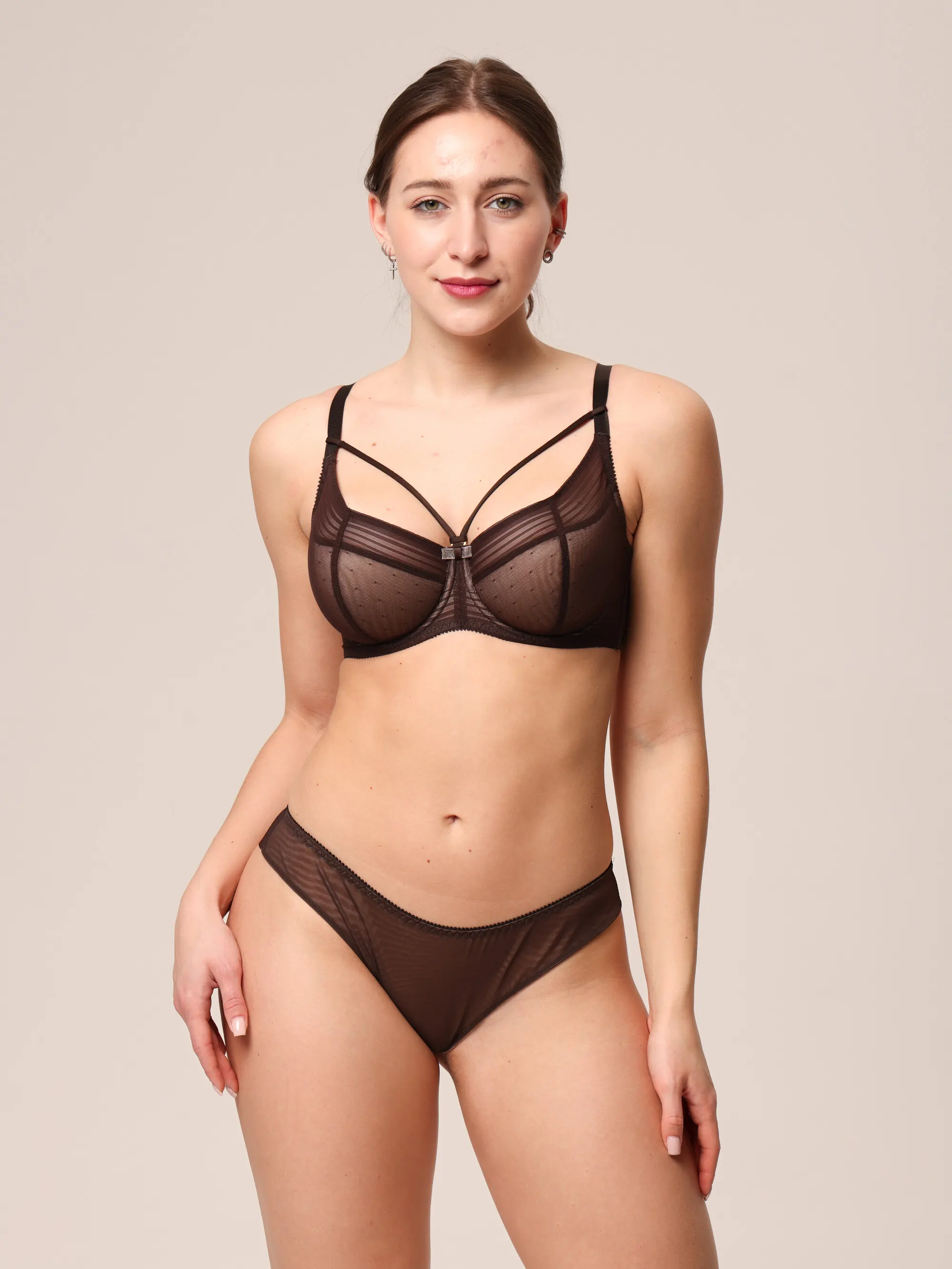 Бюстгальтер chocolate 542570 ZeBra