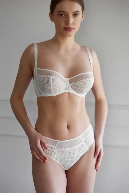 Бюстгальтер молоко 196-338 Orhideja