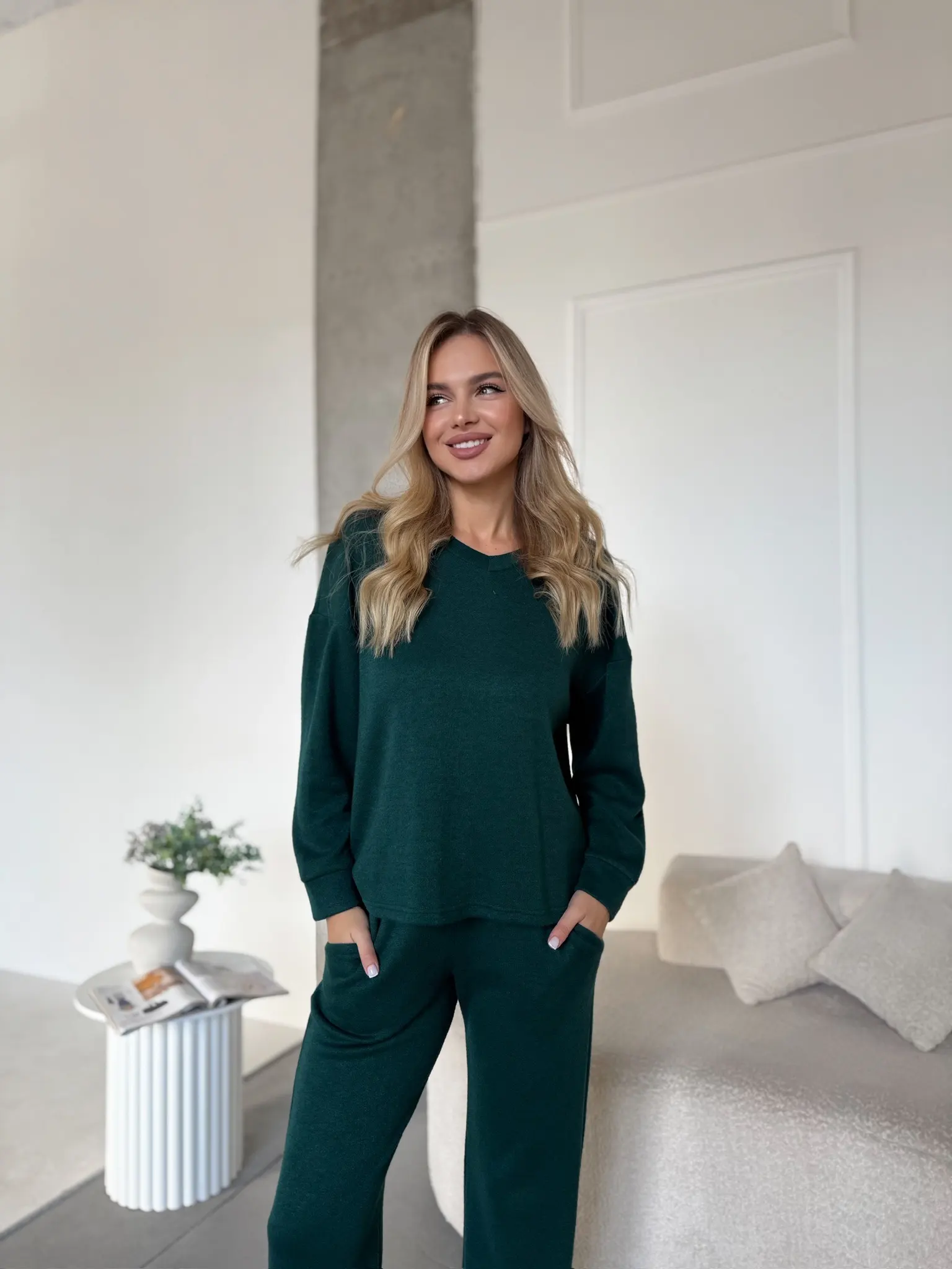 Костюм зелений 2028 Julia