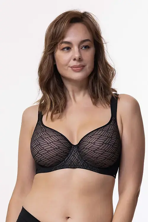 Бюстгальтер Leila black D001725LA085 Dorina