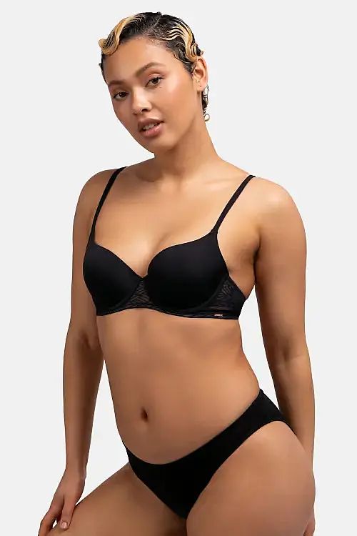 Бюстгальтер Leila black D001726MI033 Dorina