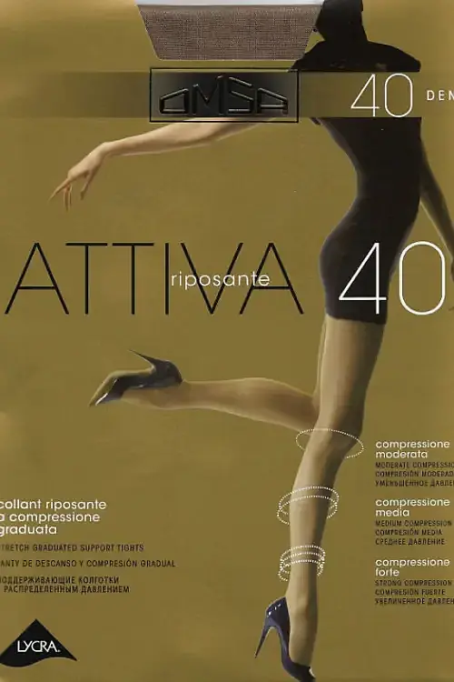 Колготки Attiva 40 caramello 269 OMSA