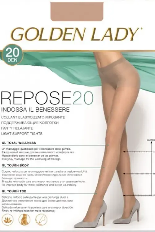 Колготки Repose 20 nero 36FUQ Golden Lady