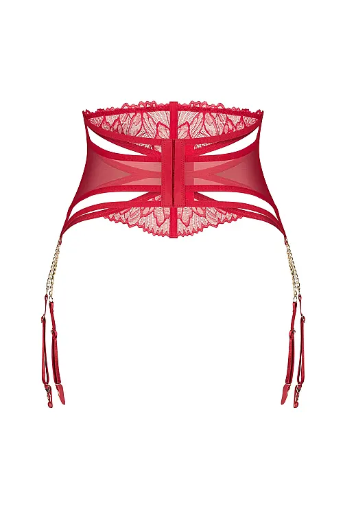 Пояс для панчох red Matildea garter belt Obsessive