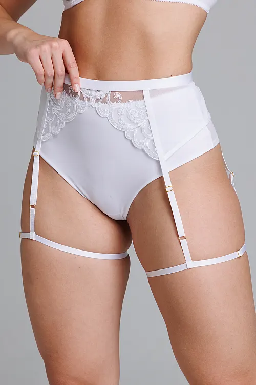Пояс для панчох white 377580 ZeBra
