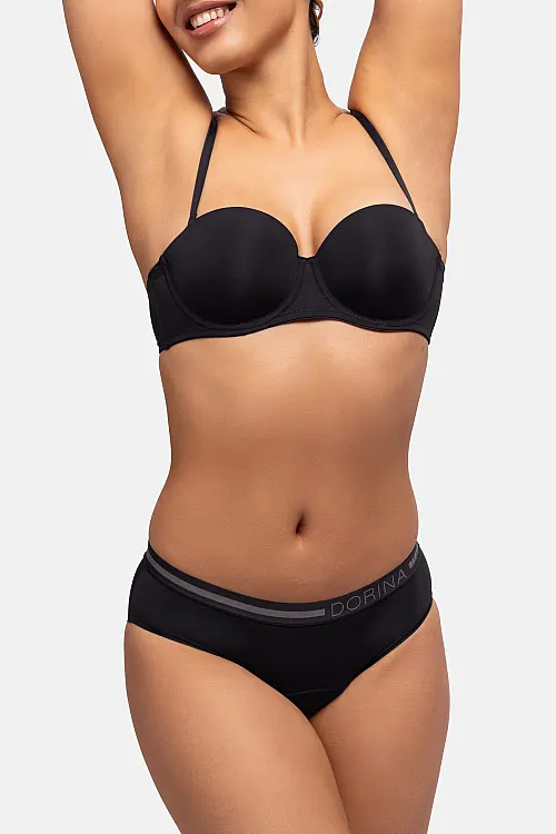 Труси Eco moon набір з 2х трусів black D000157MI001 Dorina